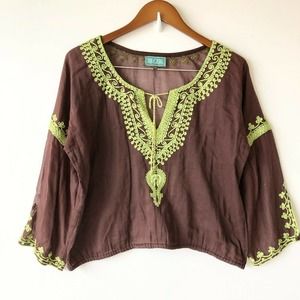 Taj boho summer blouse